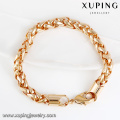 64024- Xuping Best qualité alliage lourd jewellri bracelet collier ensemble